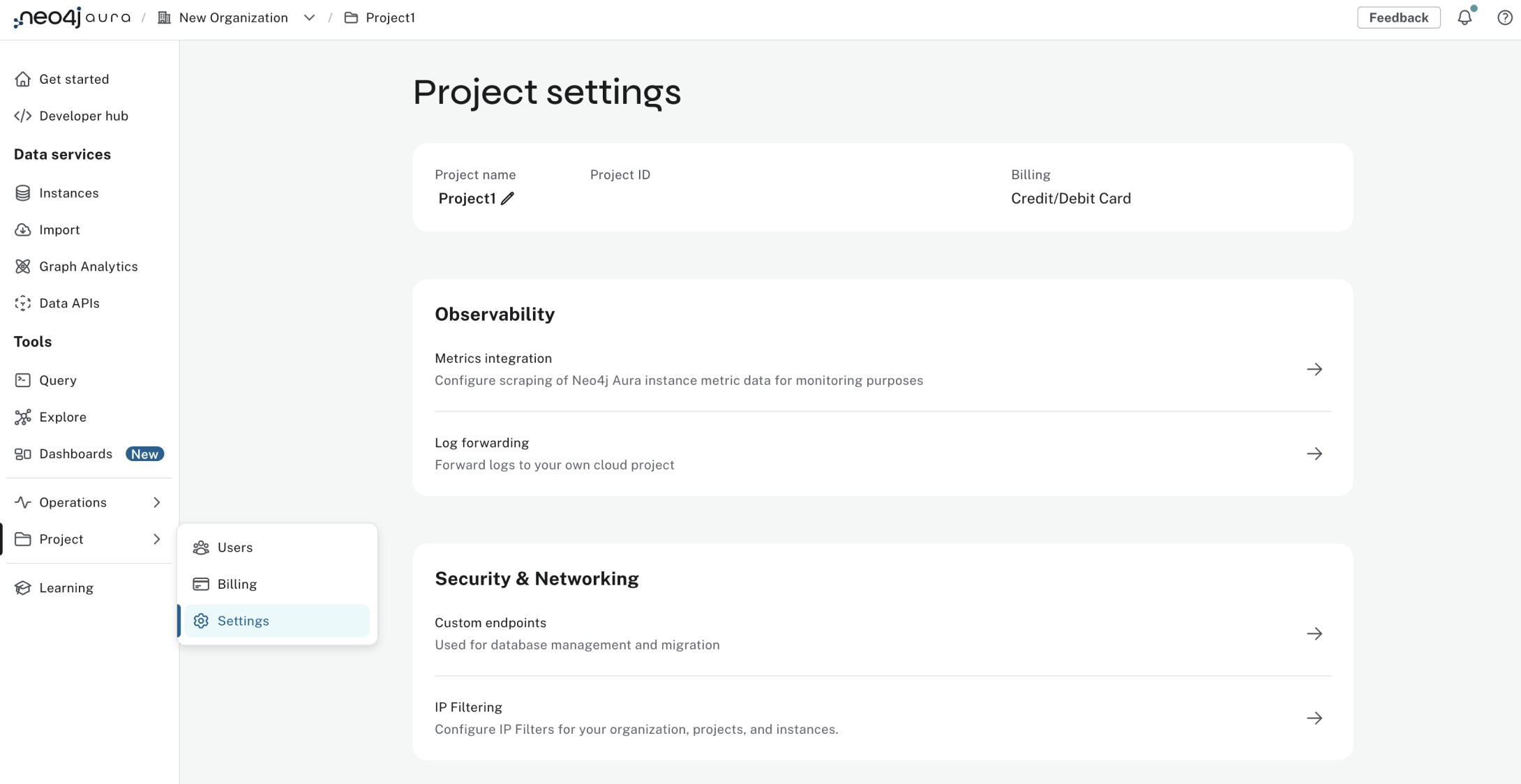 projectsettings